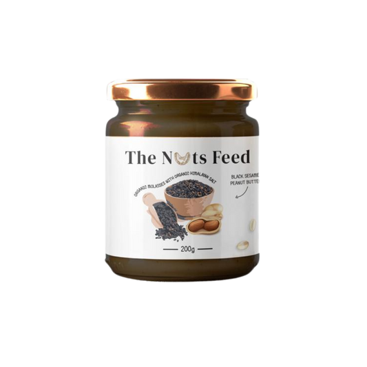 The Nuts Feed Black Sesame Peanut Butter 200g