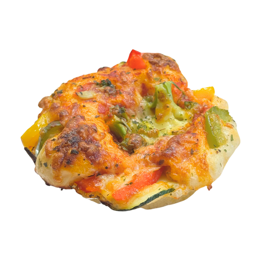 Crusted Cheese Veggie Focaccia | 酥皮起司蔬菜佛卡夏
