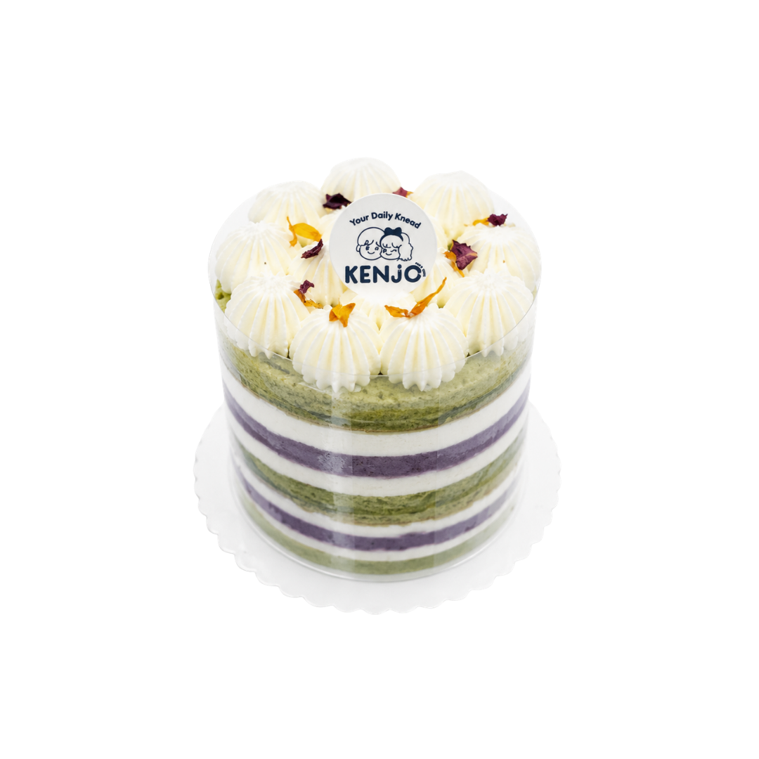 Pandan Yam Cake 3.5" | 斑斓芋泥蛋糕3.5寸