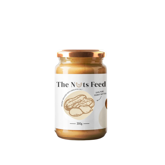 The Nuts Feed Peanut Butter Low Sugar (Crunchy) 300g