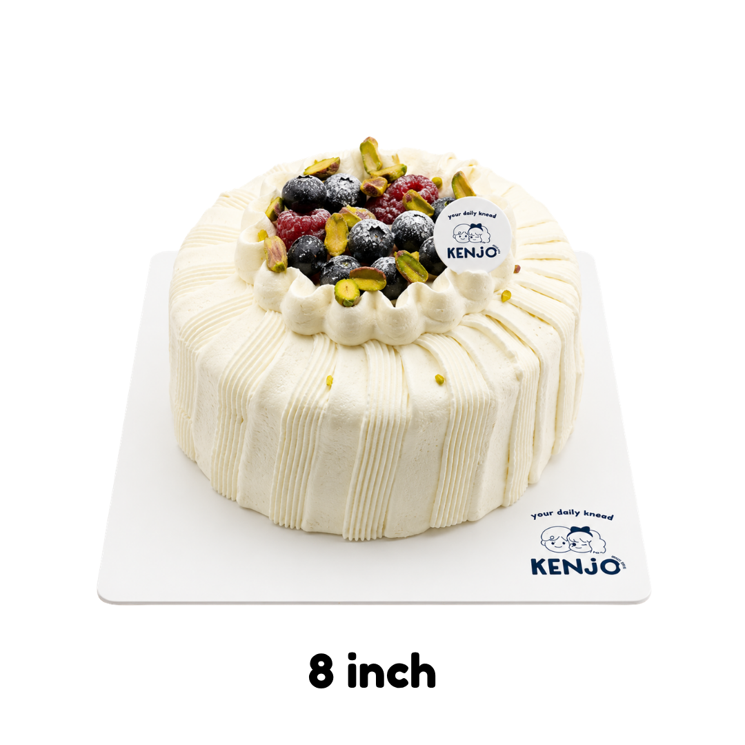 Pistachio Raspberry Mascarpone Cake | 开心果覆盆子马斯卡彭蛋糕
