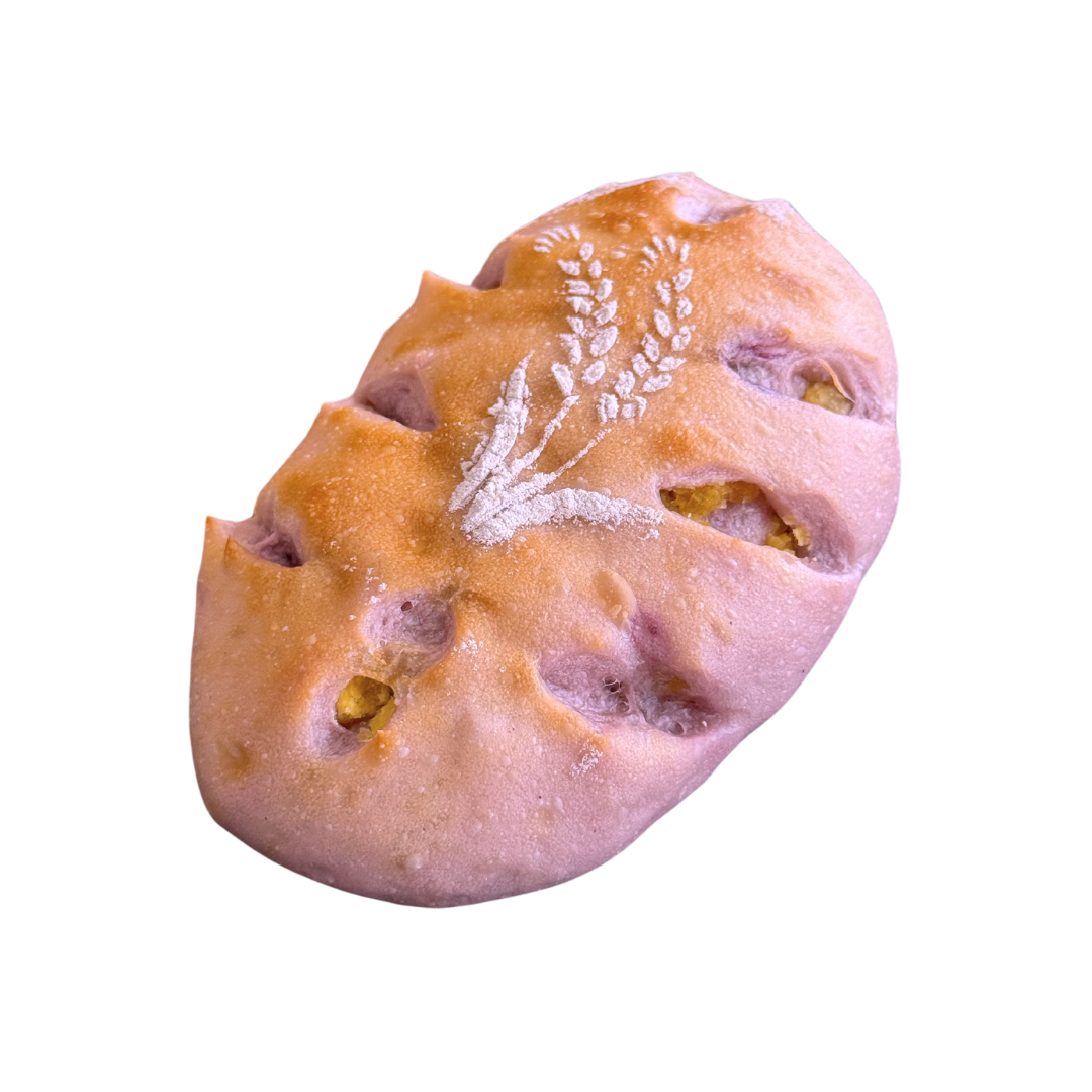 Purple Sweet Potato Soft Euro | 紫薯地瓜软欧包