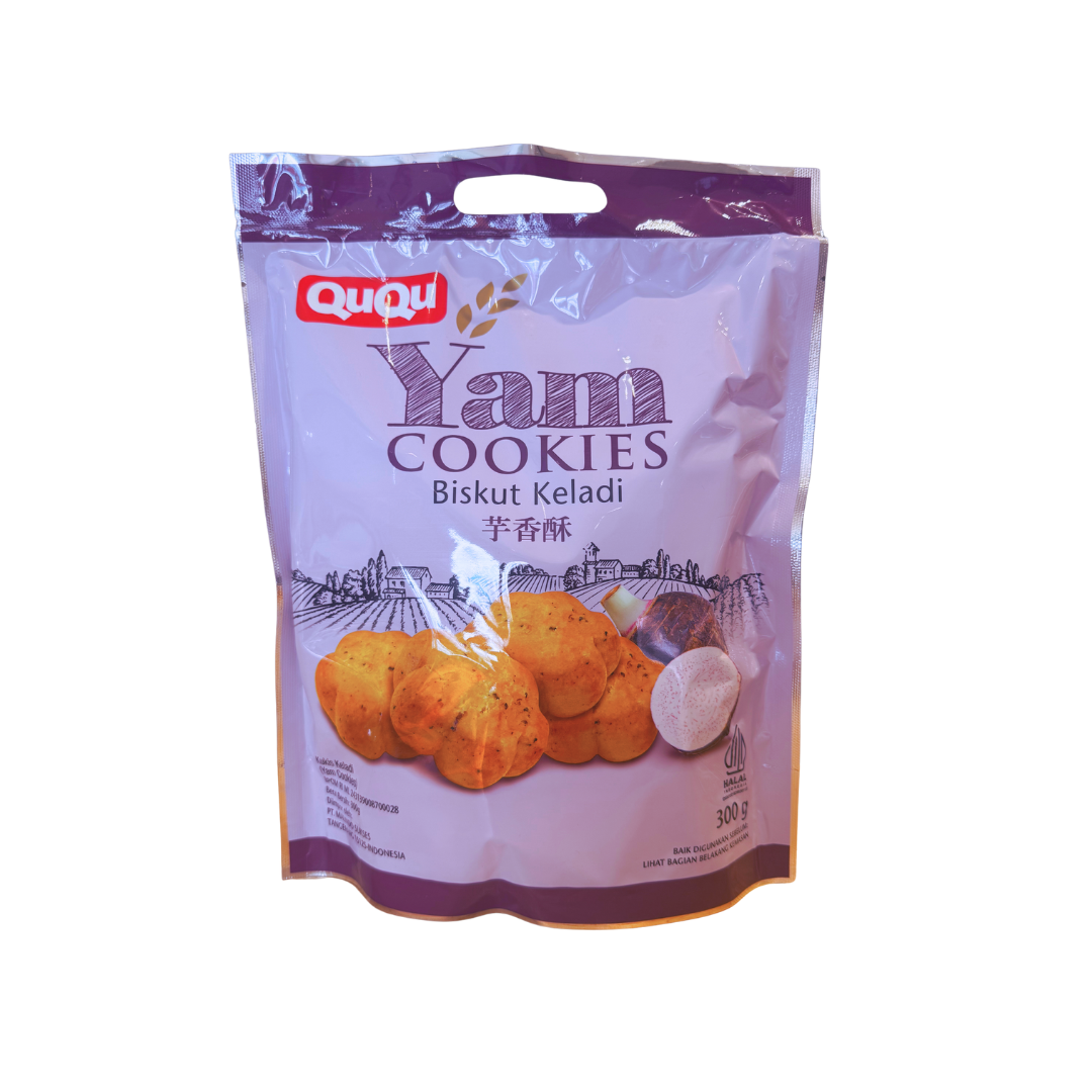 QUQU Yam Cookies 300g (Individual Pack)