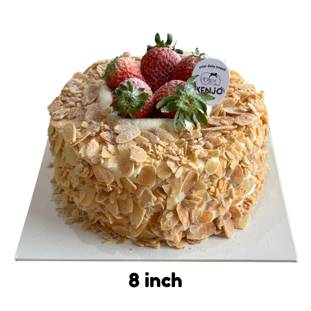 Strawberry Vanilla Cake | 草莓香草蛋糕