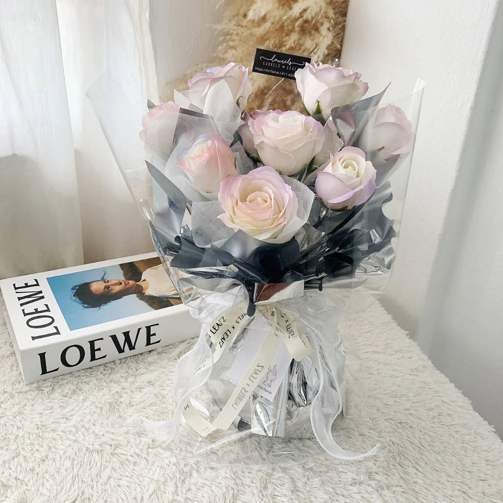 Galaxy Aurora Soap Rose Bouquet