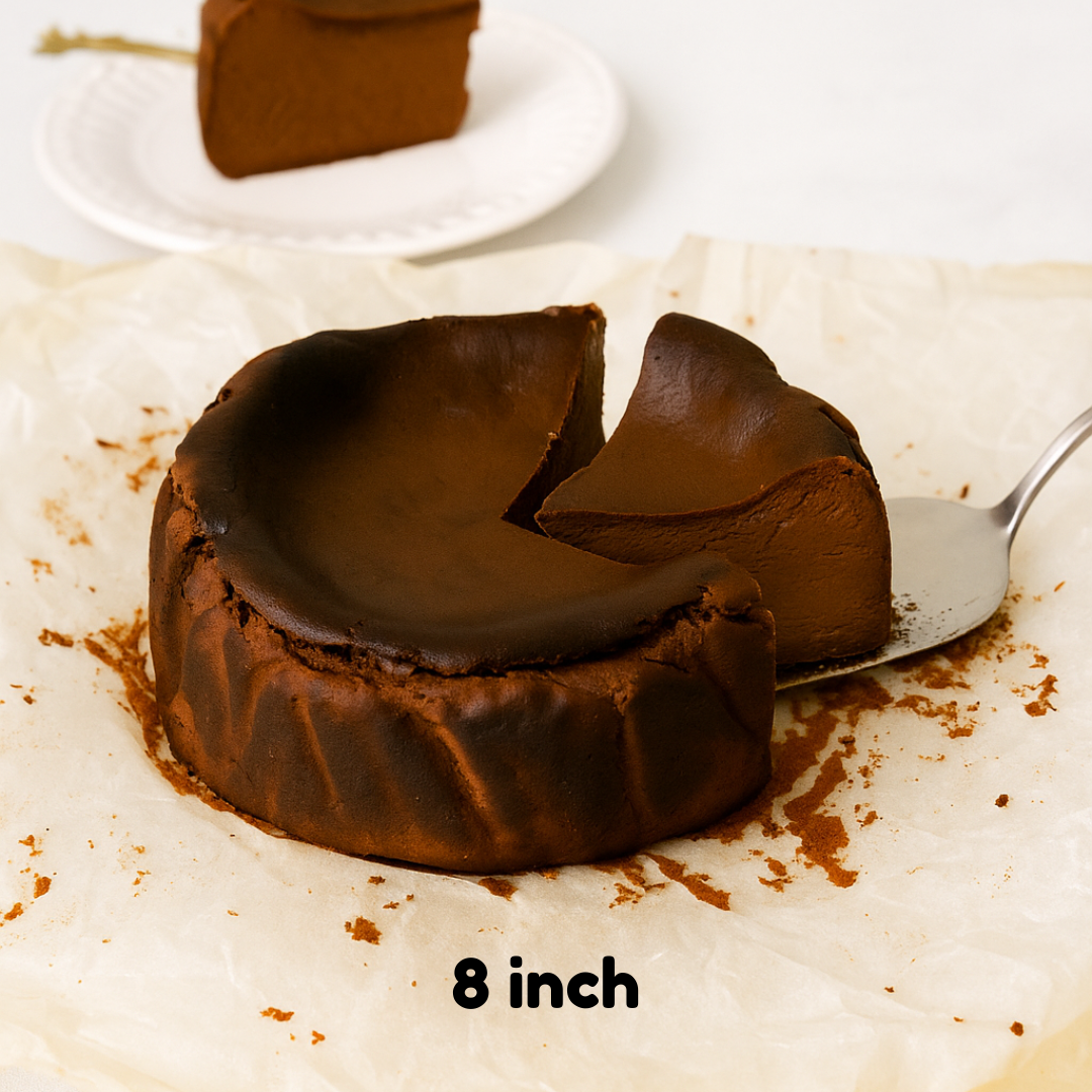 Chocolate Basque Cheesecake
