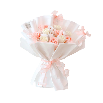 Ballerina Soap Rose Flower Bouquet