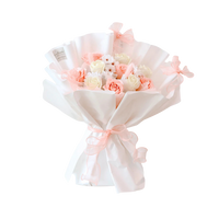 Ballerina Soap Rose Flower Bouquet
