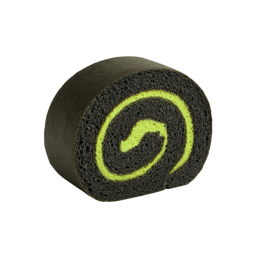 Black Gold Matcha Swiss Roll | 黑金抹茶瑞士卷