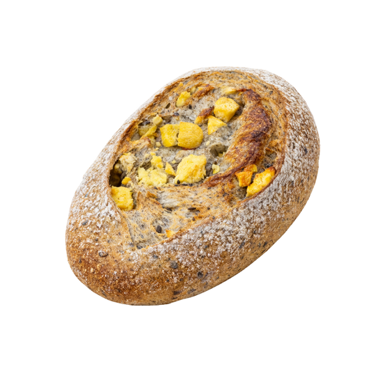 Black Sesame Sweet Potato Loaf | 黑芝麻地瓜欧包