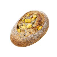 Black Sesame Sweet Potato Loaf | 黑芝麻地瓜欧包