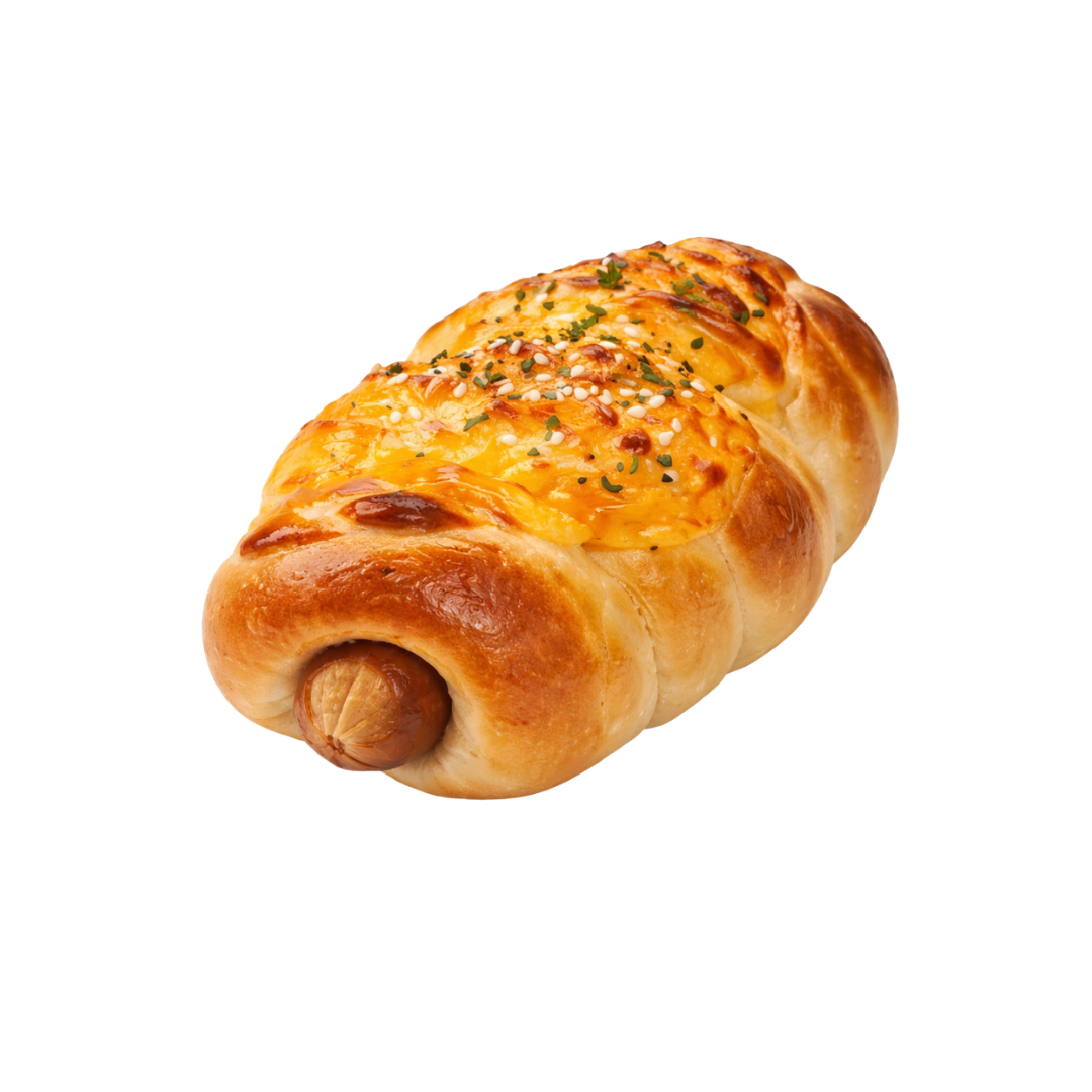 Chicken Sausage Bun | 鸡肉香肠面包