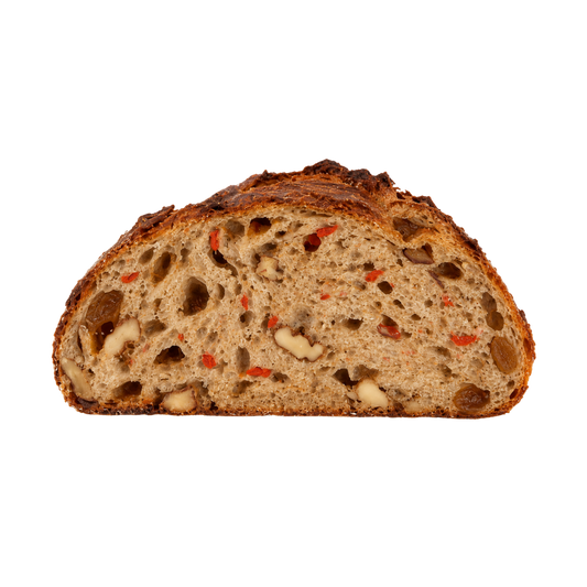 Longan Red Dates Goji Country Loaf | 龙眼红枣枸杞乡村面包