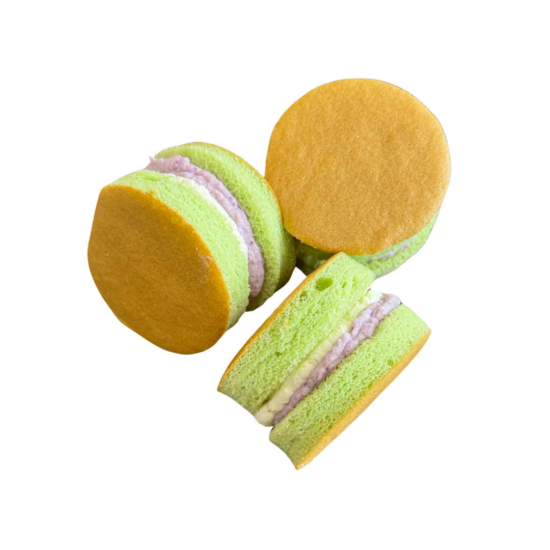 Mini Pandan Yam 3's | 斑斓芋泥贝贝 3's