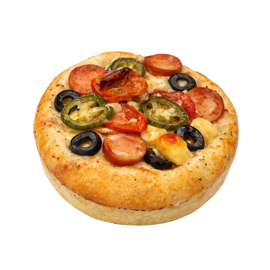 Olive Tomato Cheese Sausage Focaccia | 橄榄番茄起司香肠佛卡夏