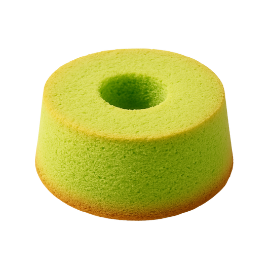 Pandan Chiffon Cake 5" | 斑斓戚风蛋糕
