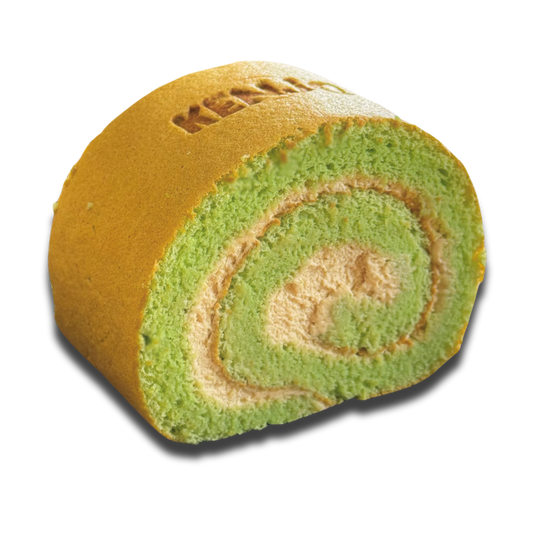 Pandan Gula Merah Swiss Roll | 斑斓红糖瑞士卷