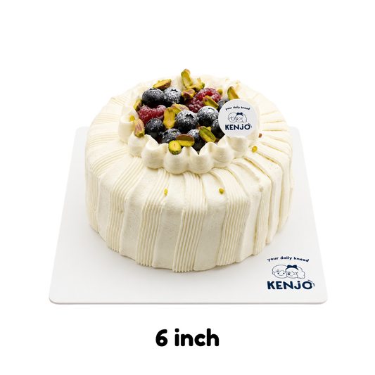 Pistachio Raspberry Mascarpone Cake | 开心果覆盆子马斯卡彭蛋糕