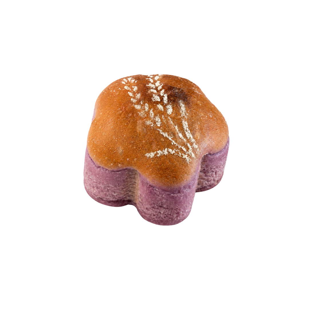 Purple Sweet Potato Soft Euro | 紫薯地瓜软欧包