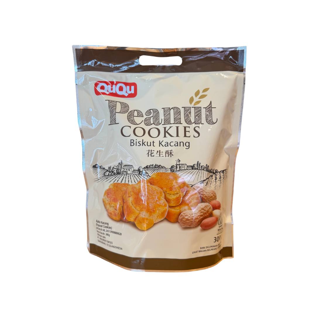 QUQU Peanut Cookies 300g (Individual Pack)