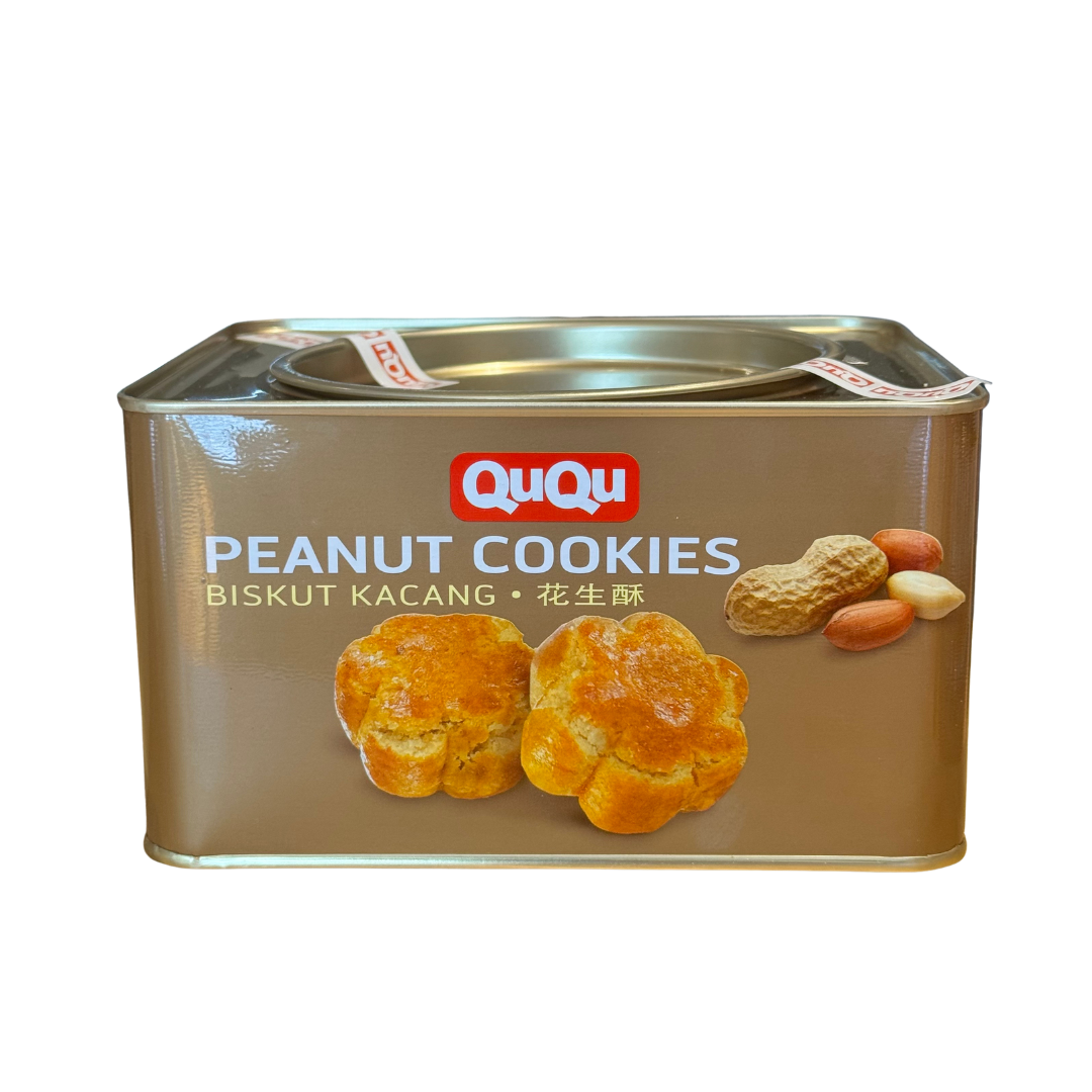 QUQU Peanut Cookies 700g (Tin)