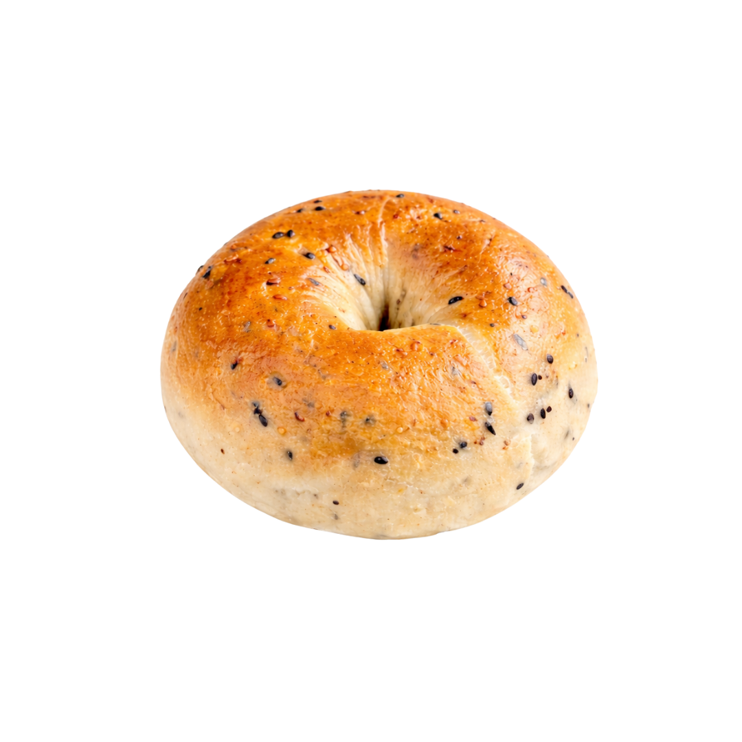 Red Bean Mochi Bagel | 红豆麻糬贝果