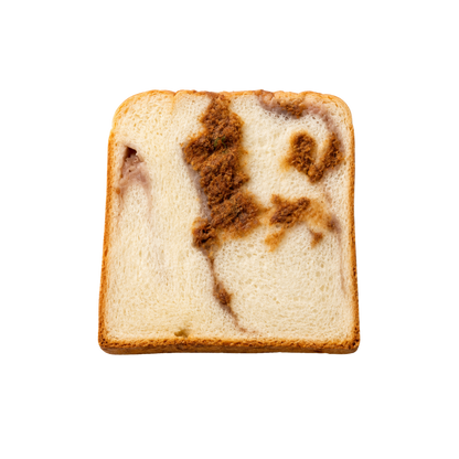 Yam & Meat Floss Toast Slice | 芋头肉松吐司片